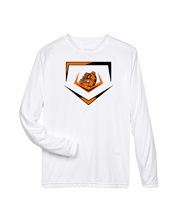 Rudyard HS Baseball Plate - Performance Longsleeve
