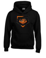 Rudyard HS Baseball Plate - Unisex Hoodie