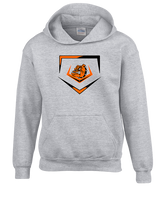 Rudyard HS Baseball Plate - Unisex Hoodie