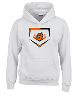 Rudyard HS Baseball Plate - Unisex Hoodie