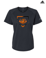 Rudyard HS Baseball Plate - Womens Adidas Performance Shirt