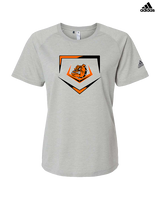 Rudyard HS Baseball Plate - Womens Adidas Performance Shirt