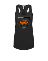Rudyard HS Baseball Plate - Womens Tank Top
