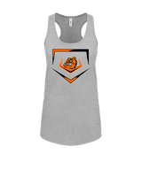 Rudyard HS Baseball Plate - Womens Tank Top