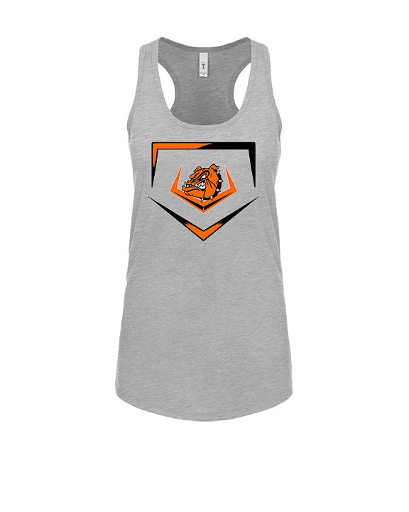 Rudyard HS Baseball Plate - Womens Tank Top