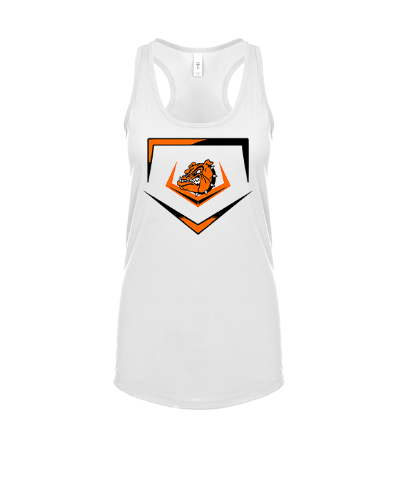 Rudyard HS Baseball Plate - Womens Tank Top