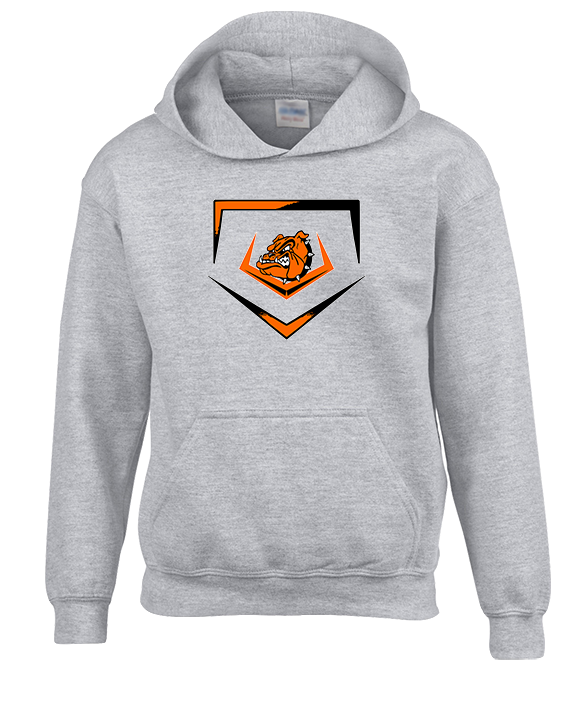 Rudyard HS Baseball Plate - Youth Hoodie