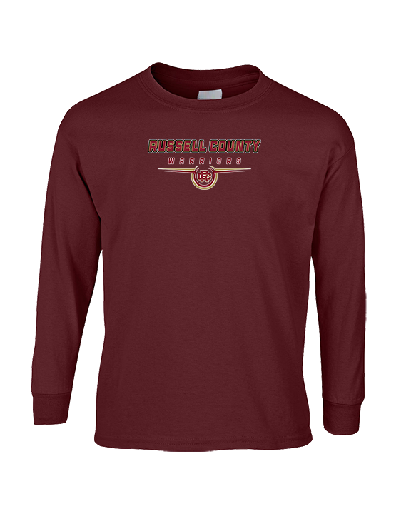 Russell County HS Wrestling Design - Cotton Longsleeve