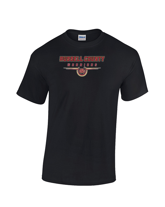 Russell County HS Wrestling Design - Cotton T-Shirt
