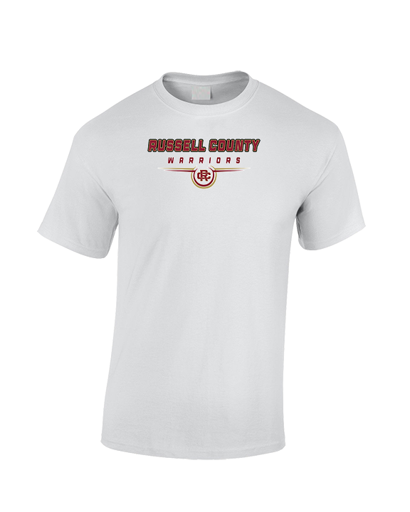 Russell County HS Wrestling Design - Cotton T-Shirt