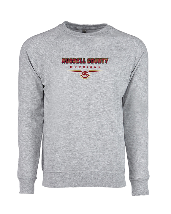 Russell County HS Wrestling Design - Crewneck Sweatshirt