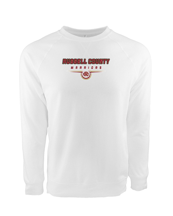 Russell County HS Wrestling Design - Crewneck Sweatshirt