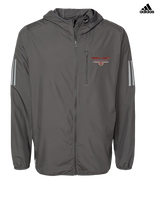 Russell County HS Wrestling Design - Mens Adidas Full Zip Jacket