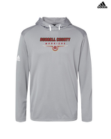 Russell County HS Wrestling Design - Mens Adidas Hoodie