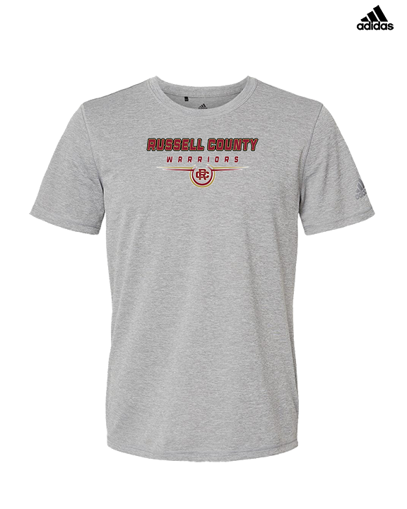 Russell County HS Wrestling Design - Mens Adidas Performance Shirt