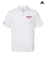 Russell County HS Wrestling Design - Mens Adidas Polo