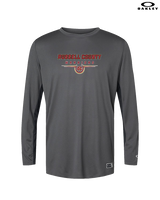Russell County HS Wrestling Design - Mens Oakley Longsleeve