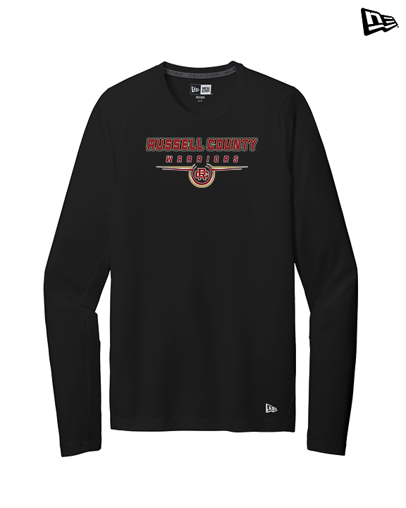 Russell County HS Wrestling Design - New Era Performance Long Sleeve