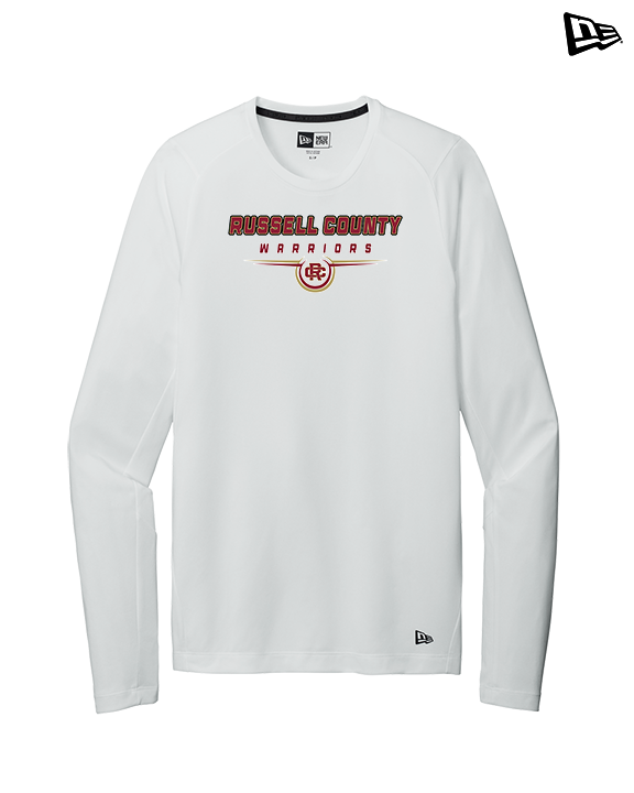 Russell County HS Wrestling Design - New Era Performance Long Sleeve