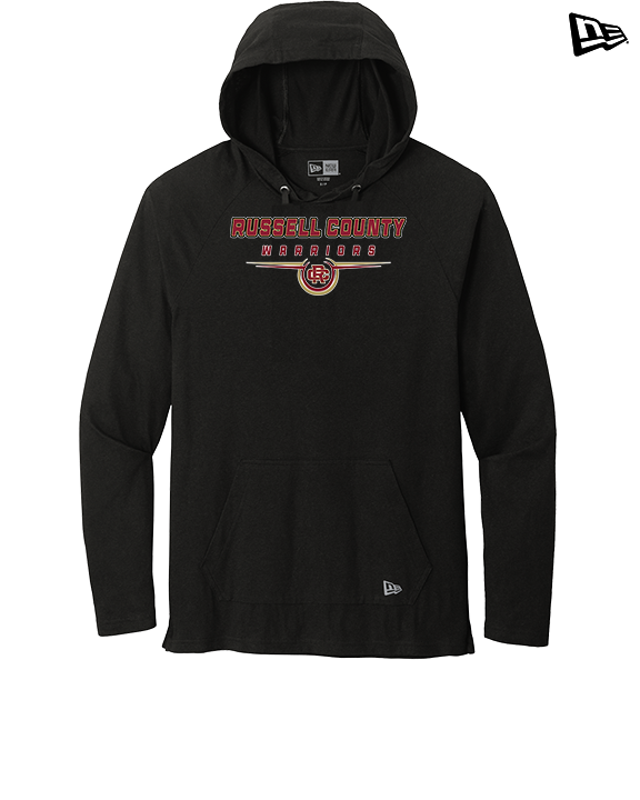 Russell County HS Wrestling Design - New Era Tri-Blend Hoodie