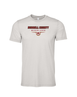 Russell County HS Wrestling Design - Tri-Blend Shirt