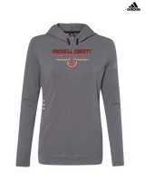 Russell County HS Wrestling Design - Womens Adidas Hoodie