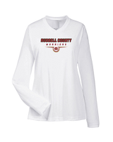 Russell County HS Wrestling Design - Womens Performance Longsleeve