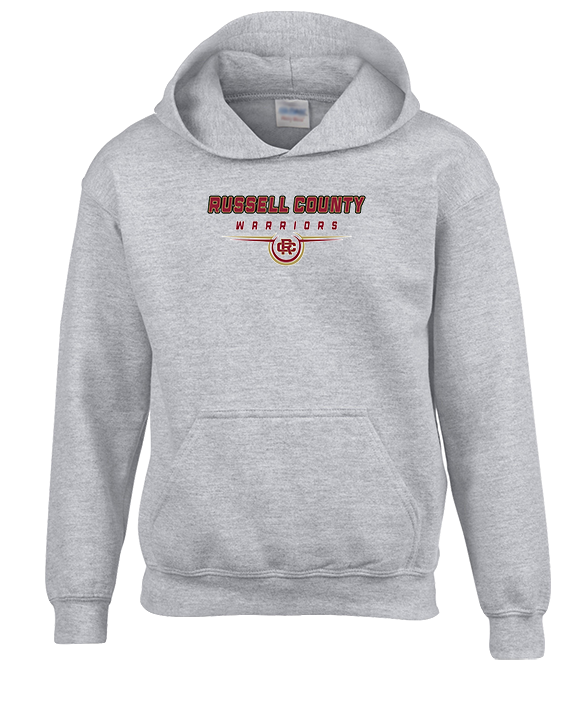 Russell County HS Wrestling Design - Youth Hoodie