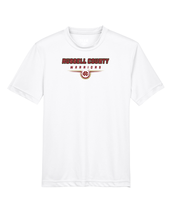 Russell County HS Wrestling Design - Youth Performance Shirt