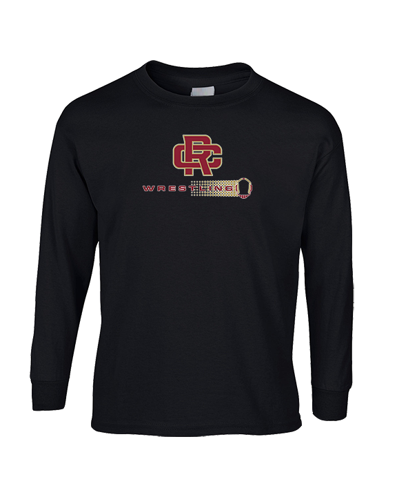 Russell County HS Wrestling Dots - Cotton Longsleeve
