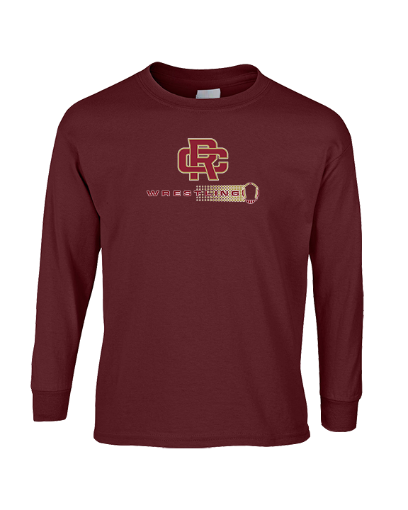 Russell County HS Wrestling Dots - Cotton Longsleeve