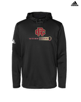 Russell County HS Wrestling Dots - Mens Adidas Hoodie