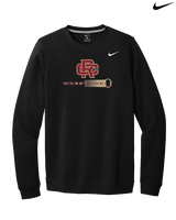 Russell County HS Wrestling Dots - Mens Nike Crewneck
