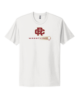 Russell County HS Wrestling Dots - Mens Select Cotton T-Shirt