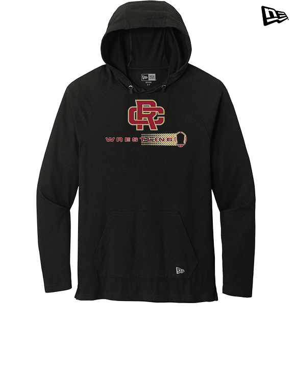 Russell County HS Wrestling Dots - New Era Tri-Blend Hoodie