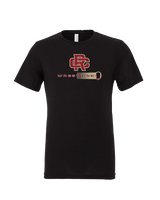 Russell County HS Wrestling Dots - Tri-Blend Shirt