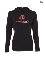Russell County HS Wrestling Dots - Womens Adidas Hoodie