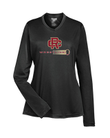 Russell County HS Wrestling Dots - Womens Performance Longsleeve