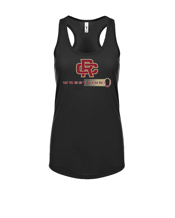 Russell County HS Wrestling Dots - Womens Tank Top