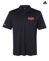 Russell County HS Wrestling Nation - Mens Adidas Polo