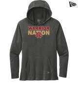 Russell County HS Wrestling Nation - New Era Tri-Blend Hoodie