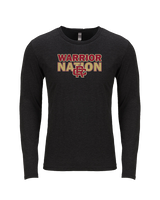 Russell County HS Wrestling Nation - Tri-Blend Long Sleeve