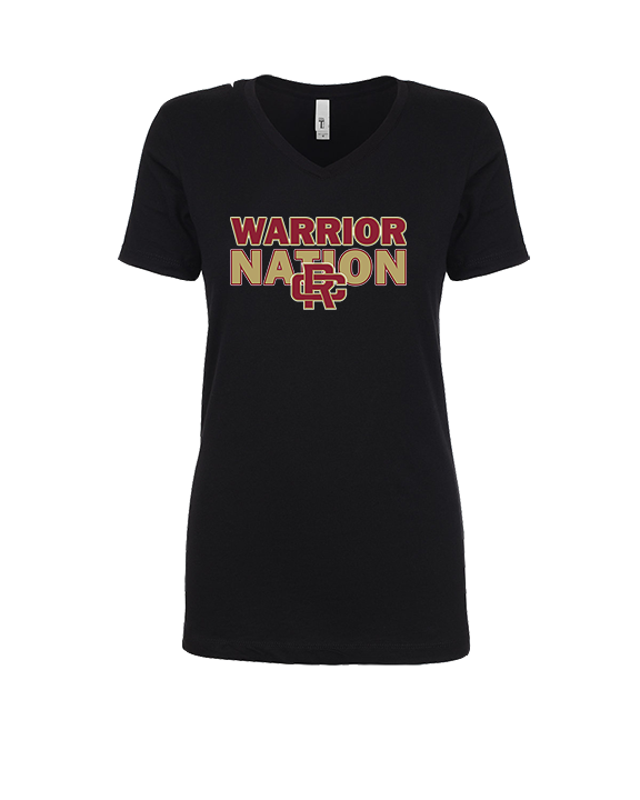 Russell County HS Wrestling Nation - Womens Vneck