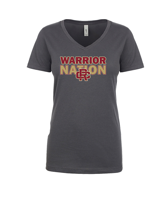 Russell County HS Wrestling Nation - Womens Vneck