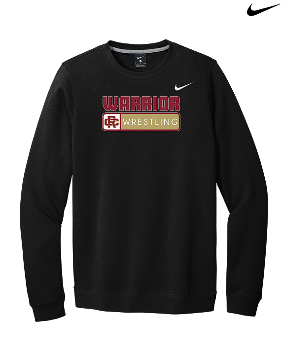 Russell County HS Wrestling Pennant - Mens Nike Crewneck