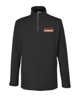 Russell County HS Wrestling Pennant - Mens Quarter Zip