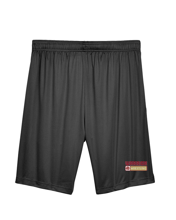 Russell County HS Wrestling Pennant - Mens Training Shorts with Pockets