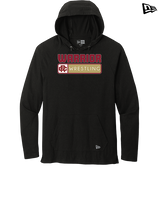 Russell County HS Wrestling Pennant - New Era Tri-Blend Hoodie