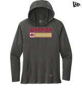 Russell County HS Wrestling Pennant - New Era Tri-Blend Hoodie