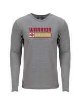Russell County HS Wrestling Pennant - Tri-Blend Long Sleeve